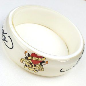 ED HARDY VINTAGE Style Authentic Bracelet/Bangle Bracelet/Hard Rock Accessories